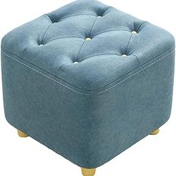 Footrest Stylish Shoe Changing Stool Foot Stool for Playroom Bedroom Doorway Blue-image-3