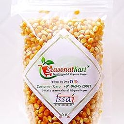 Seasonal Kart Popcorn Kernel Seeds | Popcorn Seeds | Makki Dana| Extra Soft Popcorn Makka Popcorn| Unpopped Corn (200 Grams)-image-68