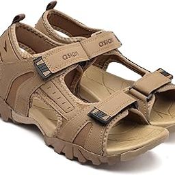 Mens VISTARA-17 Casual Sandals with adjustable velcro closure for easy wear with flexible fitting and trendy and stylish looks ideal for everyday use for mens as well as boys-image-46