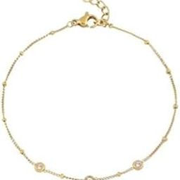 Stylish Payal Stainless Steel Gold Anklets for Women, Leg Chain, Foot Jewelry With Heart Charm Gift for Girls-image-33