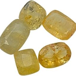 Natural Ceylon Yellow Sapphire at Wholesale Lot (Rs 2250/carat) Fine Quality Oval Shape पुखराज Loose Gemstone for Reselling Astrologers Jewellers Rashi Virgo Zodiac Sign-picture-23