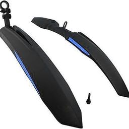 Sportivoo Bicycle Mudguard Set with Reflective Tape, Front and Rear Fenders, Black-picture-11