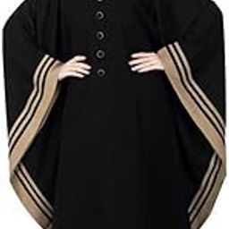 Women's Pure Georgette Hijab Dubai Style Side Patti Embroidery, Irani Burkha-image-55