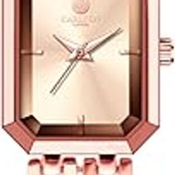 Victoria Women Stainless Steel Analog Watch | Gold Waterproof Watches for Women Girls Ladies | Fashionable Trendy Quartz Movement Wrist Watch - CLRGCGLD-picture-52