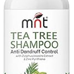MNT Tea Tree Anti-Dandruff Shampoo 300 ml | Removes Dandruff and Soothe Itchy Scalp | 50% Less Dandruff In Just 2 Weeks | Paraben & Sulfate Free Shampoo | For Men & Women-image-5