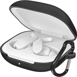 Geekria Silicone Case Cover Compatible with Beats Fit Pro True Wireless Earbuds, Earphones Skin Cover, Protective Carrying Case with Keychain Hook, Charging Port Accessible (Black)-image-30