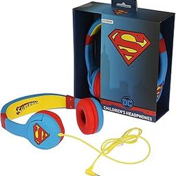 DC Comics Superman Man of Steel Childrens Headphones, Blue-picture-14