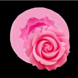 Skytail 3D Rose Candle Mould Silicone Lotus Flower Mold for DIY Cupcake Cake Topper Decoration Jelly Fondant Mold Crystal Handmade Soap Chocolate Desserts Ice Cube Candy GumPaste Resin Mould-image-71