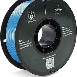 ABCWavePrint PLA 3D Printer Filament, Dimensional Accuracy +/- 0.02 mm, 1 kg Spool(2.2lbs), 1.75 mm，Blue-10