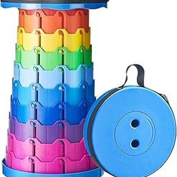 Woleebee Collapsible Folding Stool for Adults & Kids | Heavy-Duty Portable Travel Chair with Carrying Straps | Compact Foldable Seat for Camping, Fishing, Hiking, Outdoor & Indoor Use-image-20