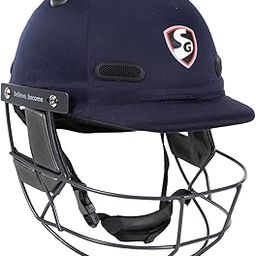 SG Cricket Helmet SG Acetech (Navy Blue, Large)-image-3