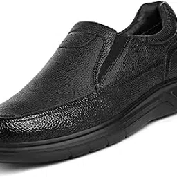 louis stitch Jet Black Moccasin for Men | Lightweight Men’s Slip-Ons | Milled Moccasin | LSLX-SYSOPDJB |-picture-30