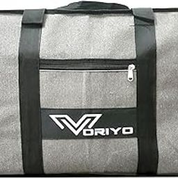 Unisex-Adult Big Size Travel Bag Duffle Luggage Organizer Foldable Large Shopping Grocery and Multipurpose Large Capacity Carry Bag 28inches with Strong Handles (Grey) TVL1H-image-89