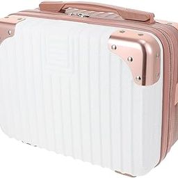 Kiesh Makeup Travel Case - Hard Cosmetic Bag Organizer,Mini ABS Carrying Suitcase-image-79