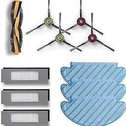 Reverbo Replenishment Kit | Replacement Parts | Accessories Compatible with Ecovacs Deebot Ozmo N8 | N8 Pro | T8 | N10 Series (Kit with Mops)-1