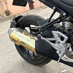 SGTB MT15 Exhaust Muffler Protector Heat Shield Cover Guard Anti Scalding Cover fit Yamaha MT 15 Bike-20