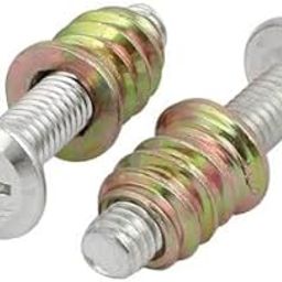 Rely®⇒VP INDUSTRIES (Combo Set -10 Pcs) M6x40mm Flat Head JCB Phillips Screw with M6x13mm D-Nut Cut Threaded with Allen Key 1 Pc | Fastener for Joining Wood Boards, Cabinets,Cupboards,Chairs & Beds.-image-9