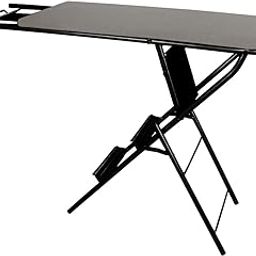 Spacecrafts® 2 in 1 Foldable Ironing Board with Step Ladder | Strong and Durable | Ladder Cum Ironing Board | Easy to Fold (Black & Grey Color)-14