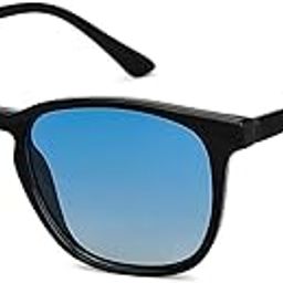 By Lenskart | Full Rim Square Stylish Sunglasses | Polarized And UV Protected|For Men And Women| Vc S14090-image-2