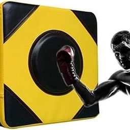 ALLYSON FITNESS Wall Punching Bag, Boxing Fighter Fitness Wall Punch Bag Wall Mount Punching Bag Training Square Focus Target Soft Pad Size: 40 * 40 * 10 cm-image-29