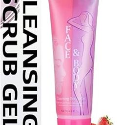 Best Gel Skin Glow Face & Body Cleansing Scrub Gel | Face & Body Scrub-image-25