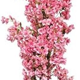 De Gardenia Artificial Bougainvillea Tree – 5.7 Feet Tall | Faux Flowering Tree with Pink Blooms for Home, Balcony & Office Décor | Indoor Outdoor UV Resistant Décor Plant Without Pot (2, Light Pink)-image-43