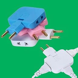 3 in 1 Adapter 180 Degree Extension Multi Plug Travel Adapter Plug Rotational-8