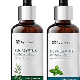 Scalp Detox for Pollution and Dust with Eucalyptus and Peppermint Essential Oil – Deep Cleanse Solution (Pack of 2, 15ml Each)-56