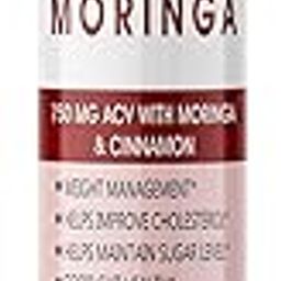 ACV Moringa Effervescent Tablets with Cinnamon — 750 mg Apple Cider Vinegar, Moringa & Cinnamon, Refreshing Watermelon Flavour — Weight Management, Sugar & Cholesterol Support -60 Tabs-image-41