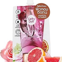 Sweet Dew Perfume Lotion | CATHYDOLL – Luxurious Floral-Fruity Body Lotion with Grapefruit, Pear & French Rose | Infused with Niacinamide, Vitamin E & Shea Butter for Glowing (40ml)-image-44
