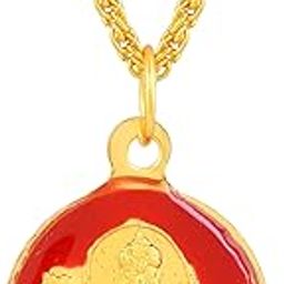 Gold Plated Energized Sri hanuman bajrangbali with OM on Reverse Two Sided Pendant Necklace Temple Jewelry For Unisex-image-88