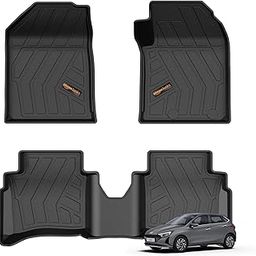 Amazon Basics – 5D Car Floor Mats for Hyundai i20 (Nov 2020–Present, Black) | Custom Fit | All-Weather Protection-15