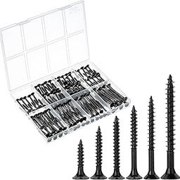 Mr. Pen Wood Screws Kit – 249 Pcs | Black Phillips Flat Head | Assorted Sizes 25mm to 50mm | Durable Steel for Woodworking, DIY & Repairs-image-94