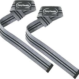 EasyHealth liftings Straps Gym Straps Deadlift Straps For Gym Weight Lifting Wrist Straps For Gym Men Wrist Supporter For gym, 25 Inch Long I Soft Padding I Heavy Duty-image-5