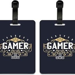 Tinywalk Luggage tag Gamer Wooden Printed Luggage tag Set of 2 Pieces-picture-35
