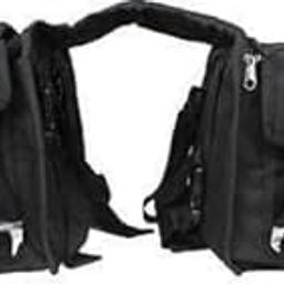 Pure Biking Double Side Saddlebag 60 LTR Black Stylish Compatible with Long Bike Riders-image-9