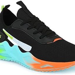 Men's Mesh Running Lace-Up Sports Shoes-image-1