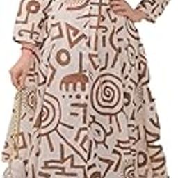 Womens Cotton Printed Co-ord A-line Kurti and Pant Set-image-21
