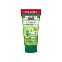 Nature's Essence Moisturising Aloe Beauty Gel with Vitamin E and Peppermint Oil | MultiPurpose Gel | 99% Pure Aloe Vera Extracts | For All Skin Types, 150+50g-17