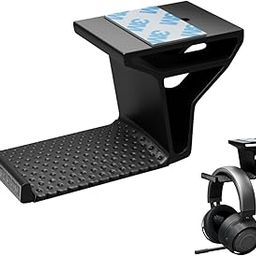 pixelarty Headphone Holder Under Desk Gaming Headset Hanger Mount Head Phone Hook Headphone Stand-picture-27