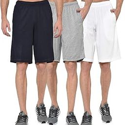 Cotton Blended Bermuda Shorts for Men(Pack of 3)-image-13