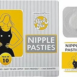 Self Adhesive Nipple Pasties Bra-Free Clothing | Disposable Nipple Stickers | Breast Covers | Breast Stickers | Women Disposable Nipple Pasties | Nipple Covers for Women.-image-57