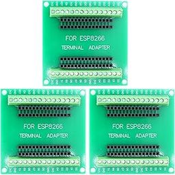 WWZMDiB 3Pcs 30PIN ESP8266 Breakout Board Pin Out IO Out 1 into 2 for ESP8266 Development Board-22