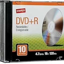 10 PK DVD+R Recordable 4.7GB/Go 16x 120 min-image-58