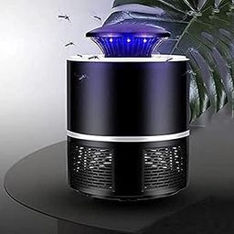 Ozoy Eco-Friendly Electronic LED Mosquito Killer Machine Trap Lamp Theory Screen with USB-Powered Electronic Machine Ideal for Bedroom, Study Room and Living Room (Killer LAMP-Round-Black)-picture-18