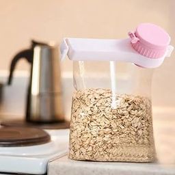 SHIPLORD® Food Bag Sealer Clips with Pour Spout ‚¨ 2 Pack Snack & Chip Clips for Easy Pouring & Freshness-image-33