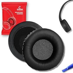 Crysendo Headphone Cushion Compatible With Sony WH CH500/ Sony WH CH510/ Sony WH CH520 | 70mm Replacement Headset Ear Cushion Pads | Memory Foam & Protein Leather Headphone Ear Cushion Earpads (Black)-image-91