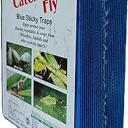 Blue Insect Pheromone Trap - Pack of 25 Blue Sheets, 6x8 Inch Size (1)-28