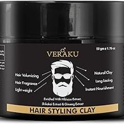 Hair Styling Clay for Men | Natural Look & Long Lasting Strong Hold | Nourishing Formula with Natural Clay & Botanical Extracts | Adds Volume & Lightweight Feel-image-42