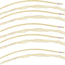 OKO Cotton Sutra Neti for Yogic Kriya | Cotton Thread Yoga Traditional Sutra Neti Kriya with made pure honey Wax (pack of 5)-22